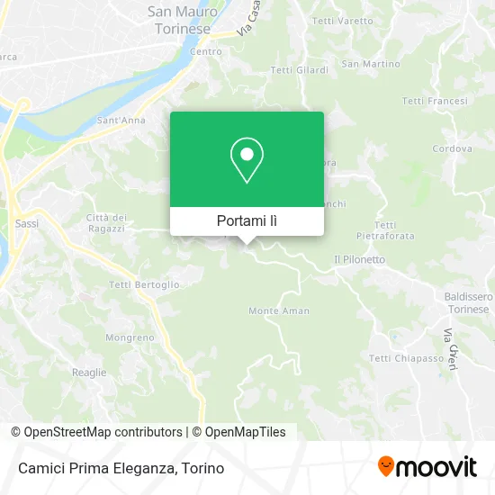 Mappa Camici Prima Eleganza