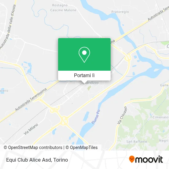 Mappa Equi Club Alice Asd