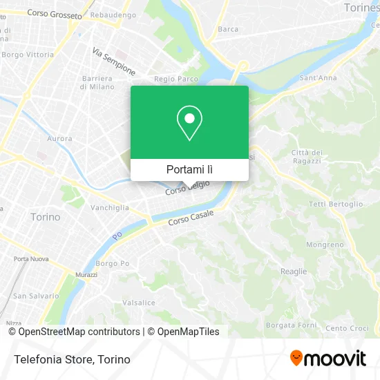 Mappa Telefonia Store