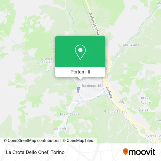 Mappa La Crota Dello Chef
