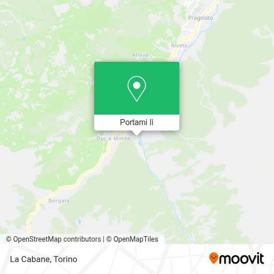 Mappa La Cabane