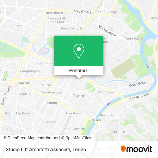 Mappa Studio Lltt Architetti Associati