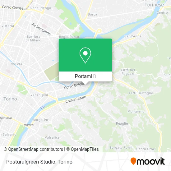 Mappa Posturalgreen Studio