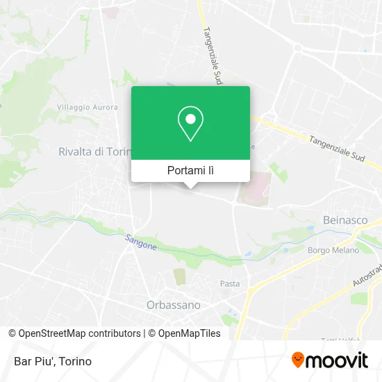 Mappa Bar Piu'
