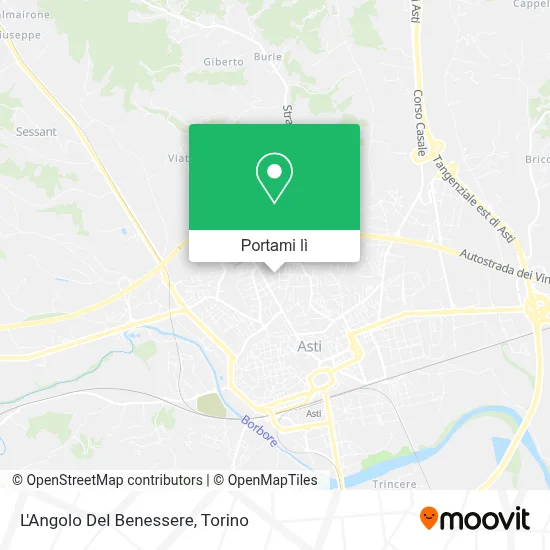 Mappa L'Angolo Del Benessere