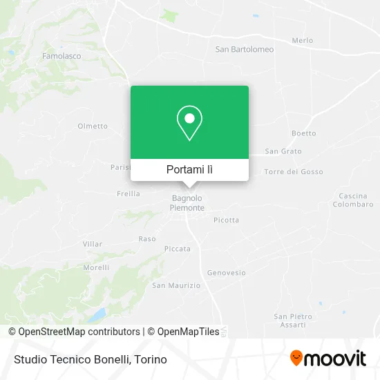 Mappa Studio Tecnico Bonelli