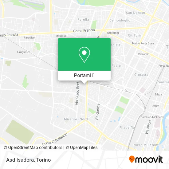 Mappa Asd Isadora