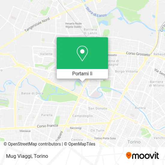 Mappa Mug Viaggi