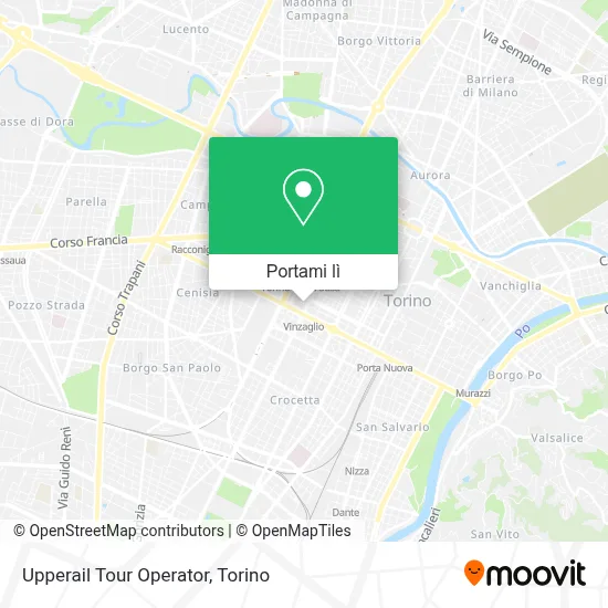 Mappa Upperail Tour Operator