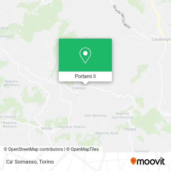 Mappa Ca' Somasso
