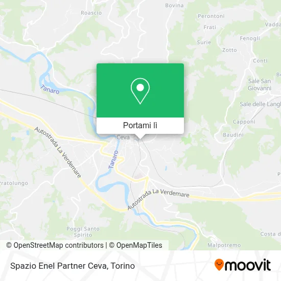 Mappa Spazio Enel Partner Ceva
