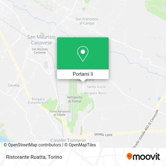 Mappa Ristorante Ruatta