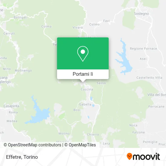 Mappa Effetre