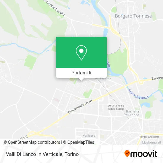 Mappa Valli Di Lanzo In Verticale