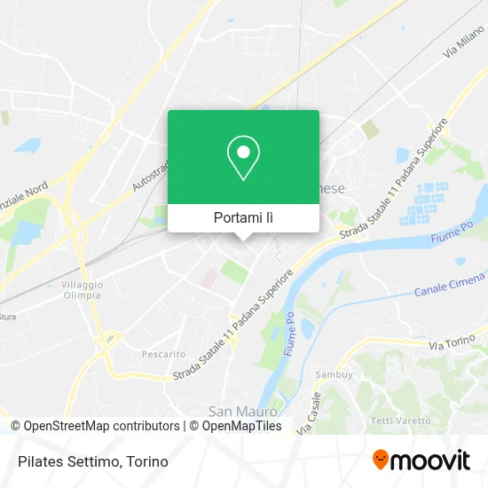Mappa Pilates Settimo