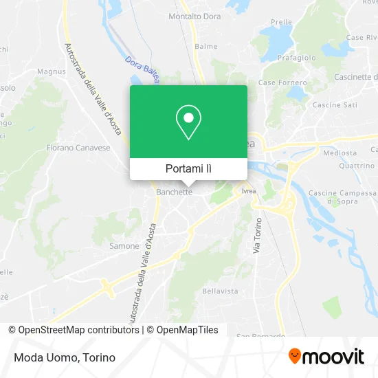 Mappa Moda Uomo