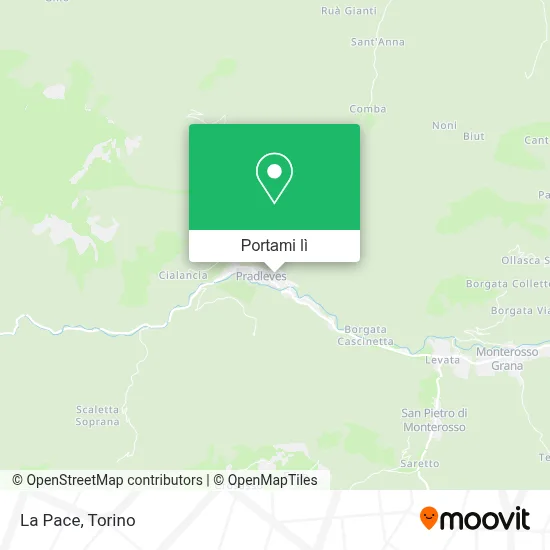 Mappa La Pace
