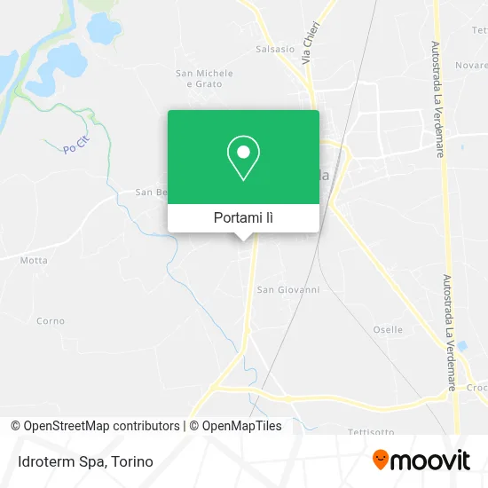 Mappa Idroterm Spa