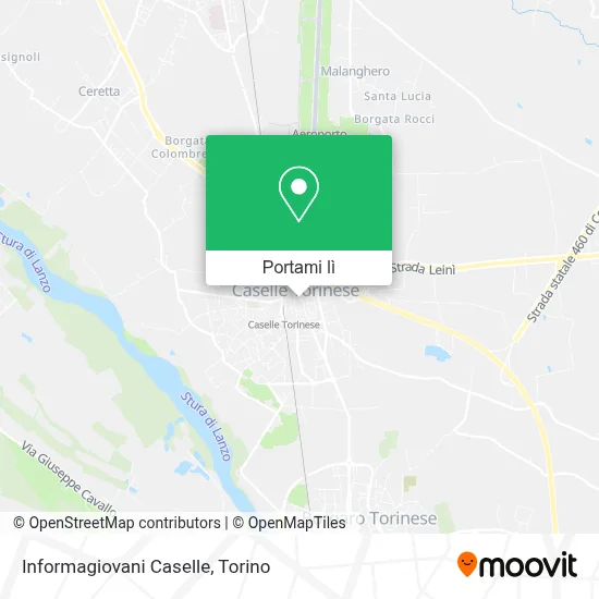 Mappa Informagiovani Caselle