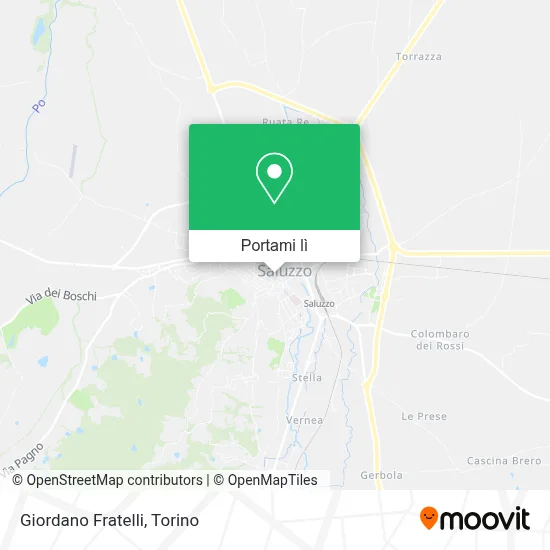 Mappa Giordano Fratelli