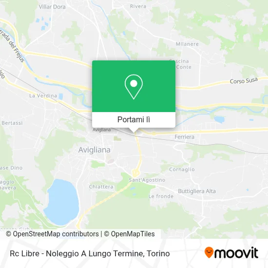 Mappa Rc Libre - Noleggio A Lungo Termine