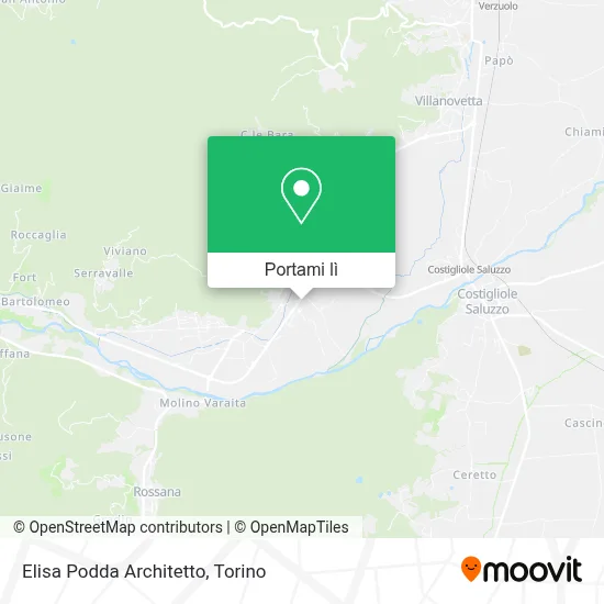 Mappa Elisa Podda Architetto