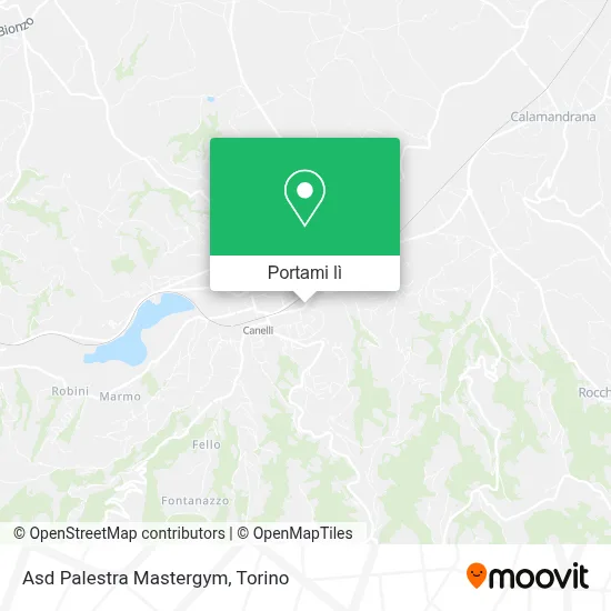 Mappa Asd Palestra Mastergym