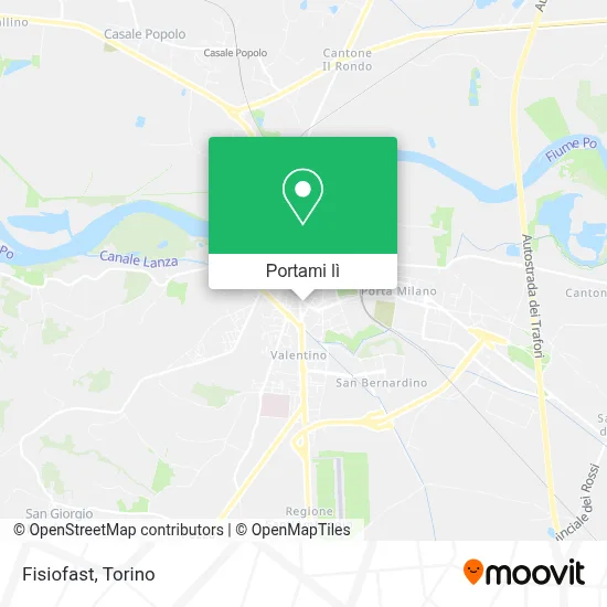 Mappa Fisiofast