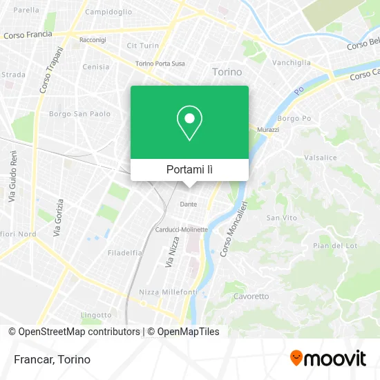 Mappa Francar