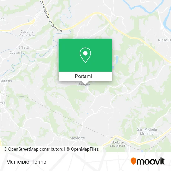 Mappa Municipio