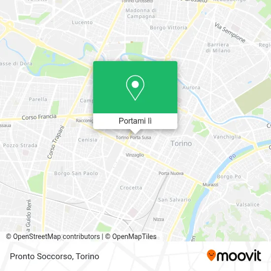 Mappa Pronto Soccorso