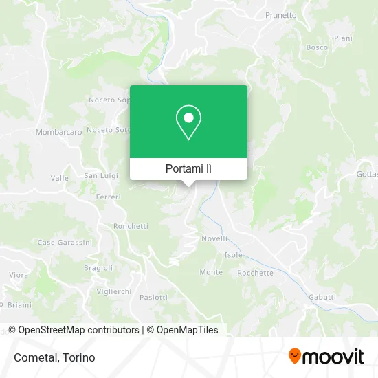 Mappa Cometal
