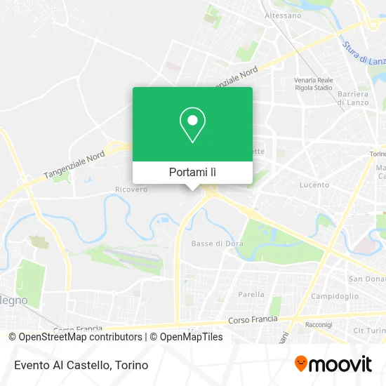 Mappa Evento Al Castello