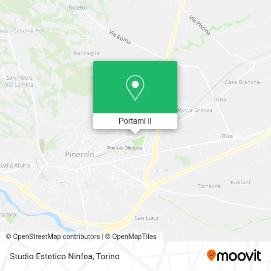 Mappa Studio Estetico Ninfea
