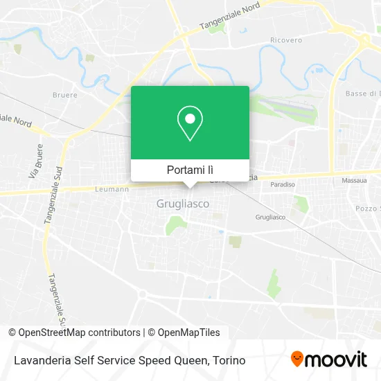 Mappa Lavanderia Self Service Speed Queen