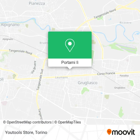 Mappa Youtools Store