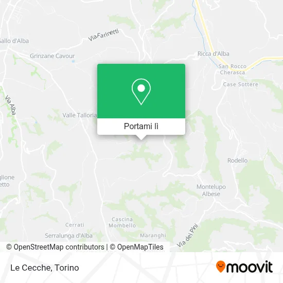 Mappa Le Cecche