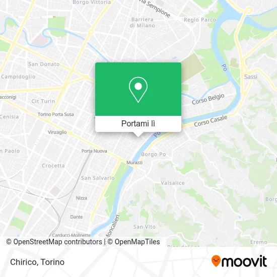 Mappa Chirico