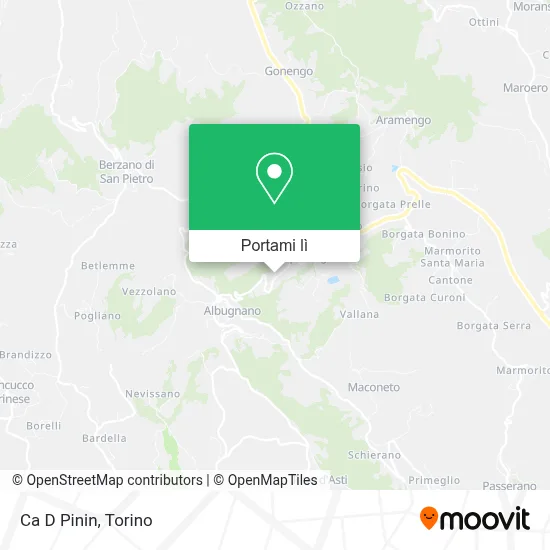 Mappa Ca D Pinin