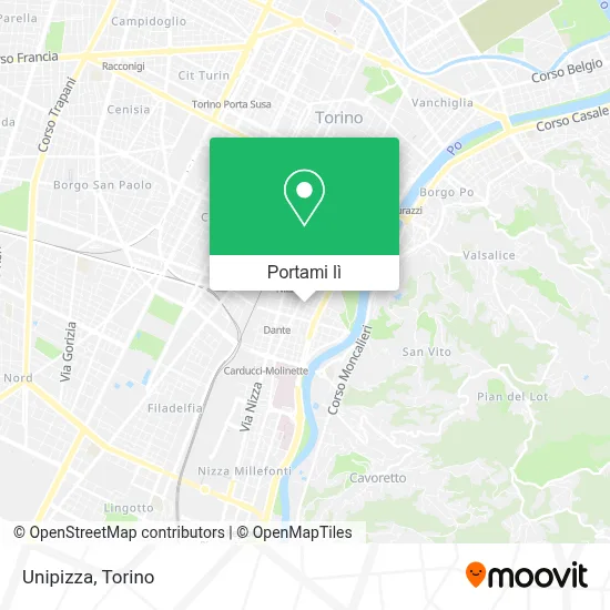 Mappa Unipizza