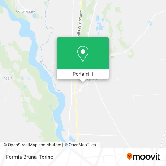 Mappa Formia Bruna