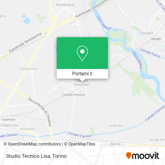 Mappa Studio Tecnico Lisa