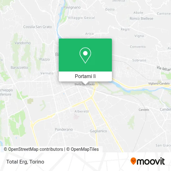 Mappa Total Erg