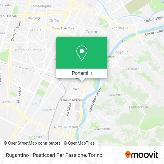Mappa Rugantino - Pasticceri Per Passione
