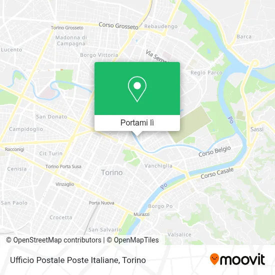 Mappa Ufficio Postale Poste Italiane