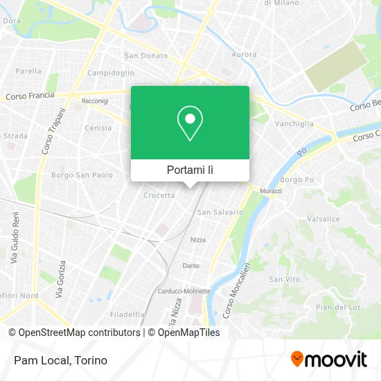 Mappa Pam Local