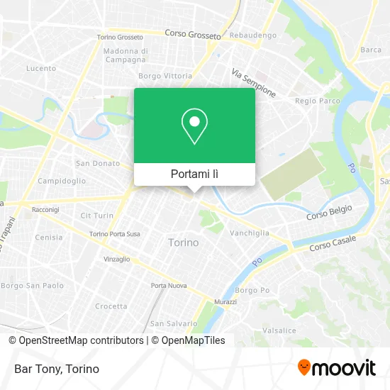 Mappa Bar Tony