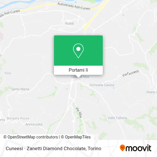 Mappa Cuneesi · Zanetti Diamond Chocolate