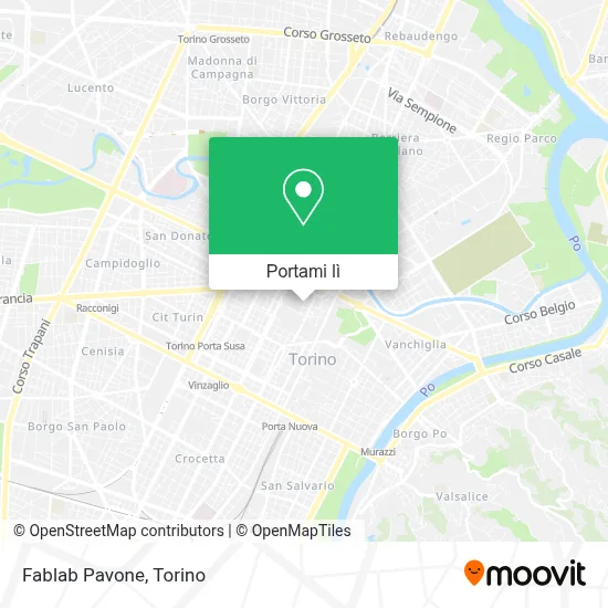 Mappa Fablab Pavone