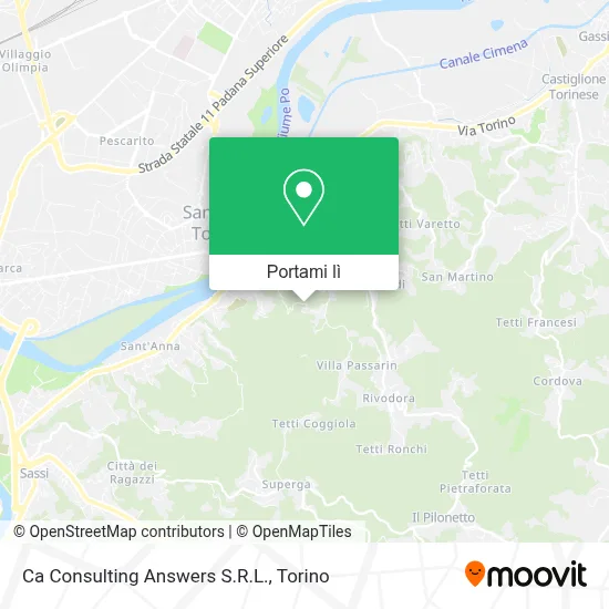 Mappa Ca Consulting Answers S.R.L.